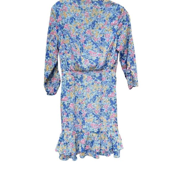 Zara Floral Ruffle Dress Sz XS NWT - Picture 2 of 7